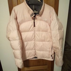 Women's North Face puffer coat